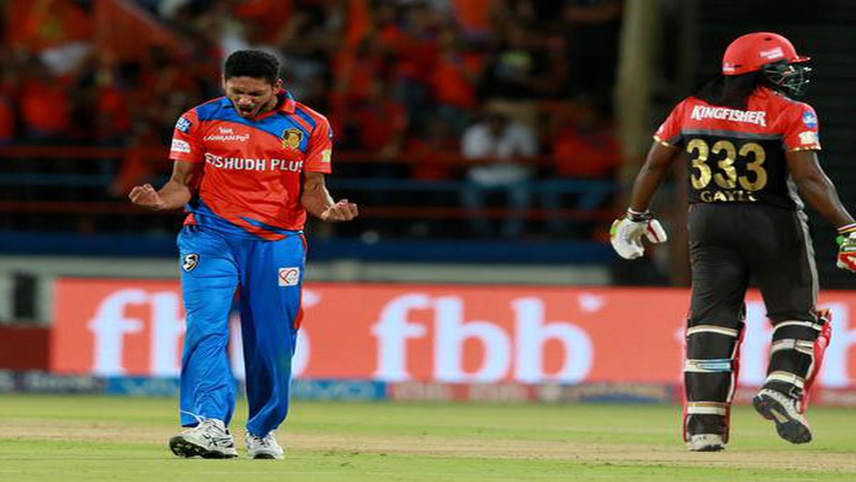 Thampi over the moon after claiming Gayle s wicket Sportstar